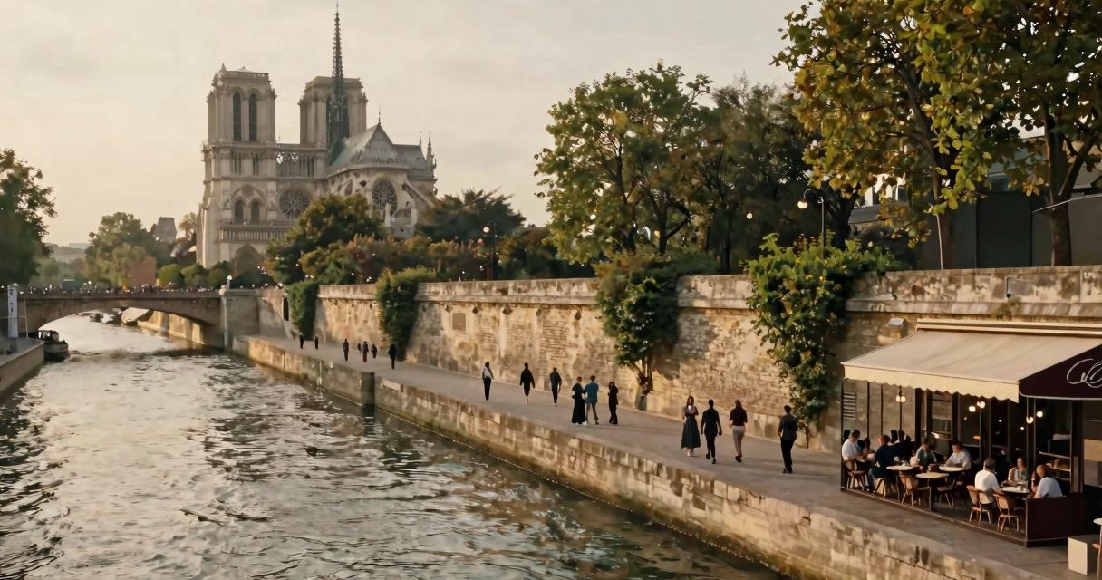 quai saint bernard: promenade secrète sur la seine à paris